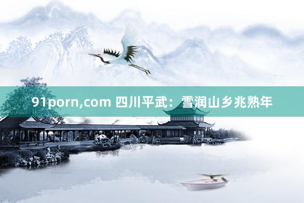 91porn，com 四川平武：雪润山乡兆熟年